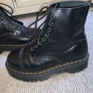 Dr. Martens Sinclair Boots (platform with zipper)